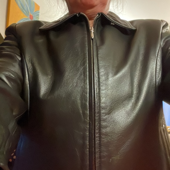 Carlo Amboldi Private Label Leather Jacket XL - Picture 10 of 11